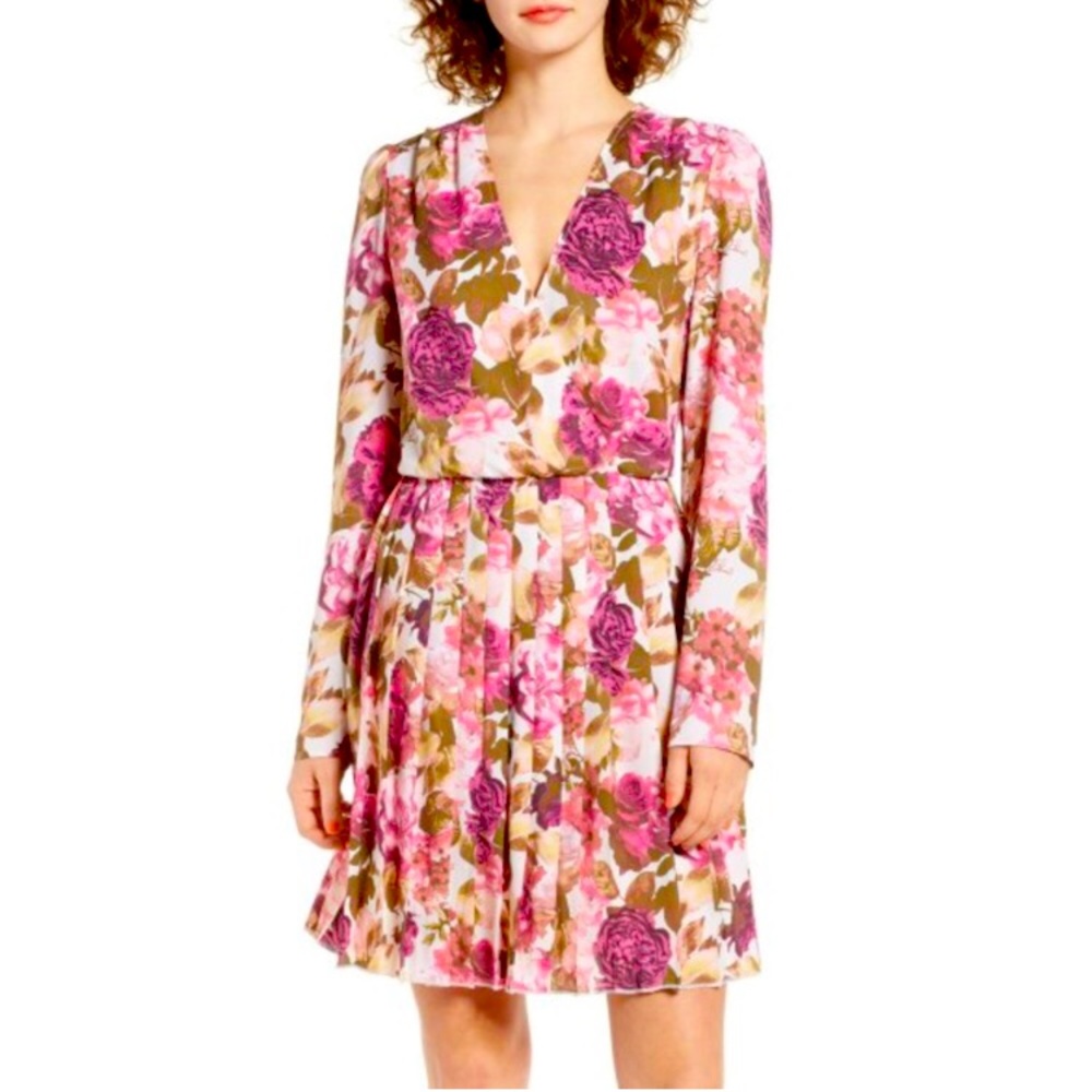 NWT Nordstrom Leith Floral Dress